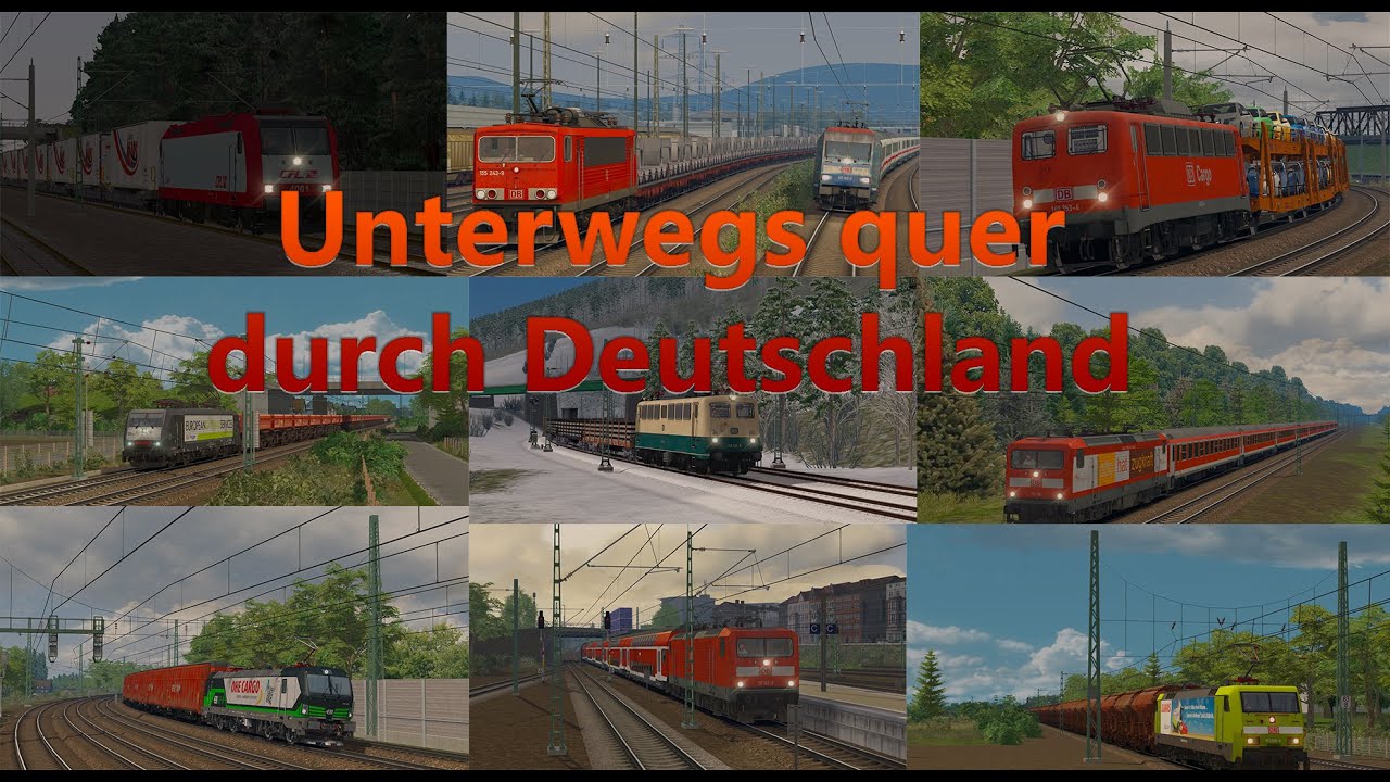 Mein Video / Unterwegs quer durch Deutschland / Bunter Verkehr