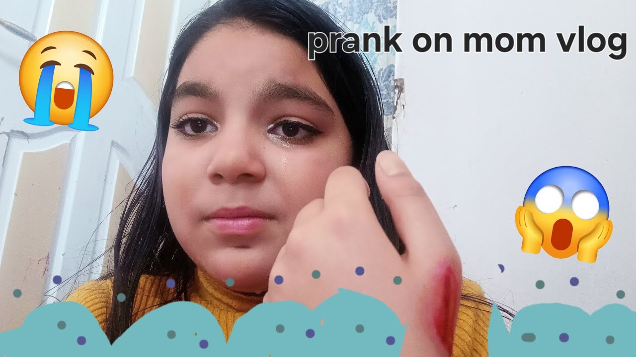 Prank on mom vlog 😭😱