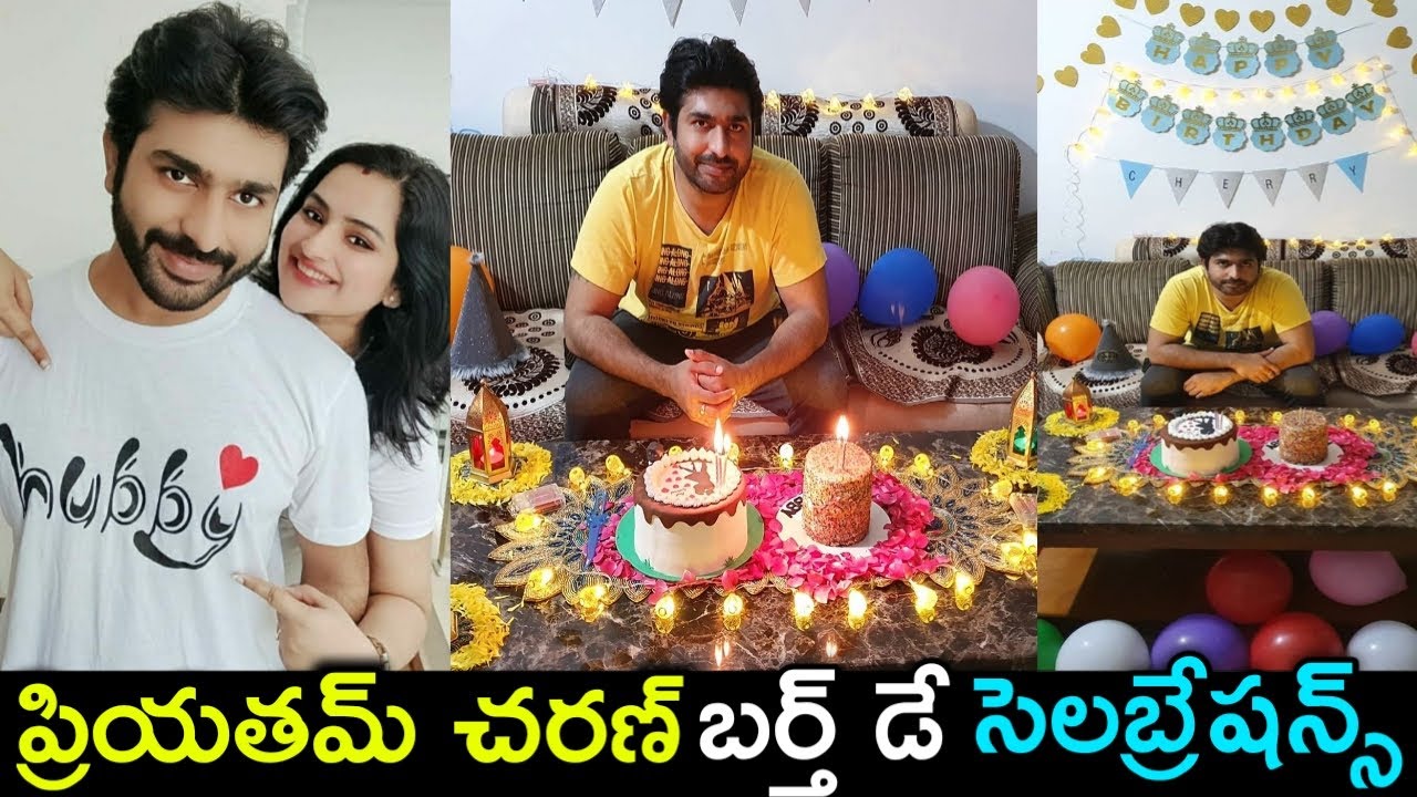 TV Serial Actor Priyatam Charan Birthday Celebrations With Her Wife Manasa | Manasa Charan | MS News