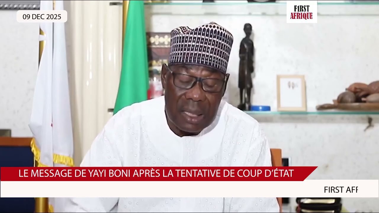 LE MESSAGE DE YAYI BONI APRÈS LA TENTATIVE DE COUP D’ÉTAT