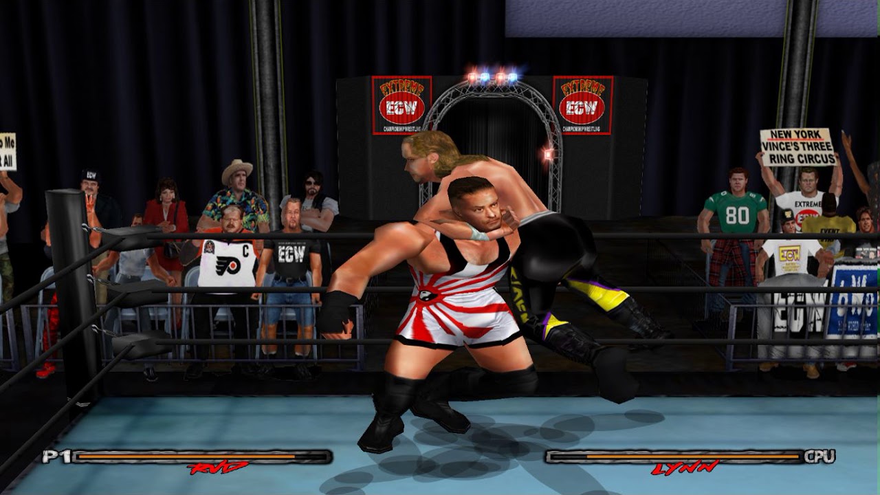 ECW Bound by Blood Rob Van Dam vs  Jerry Lynn