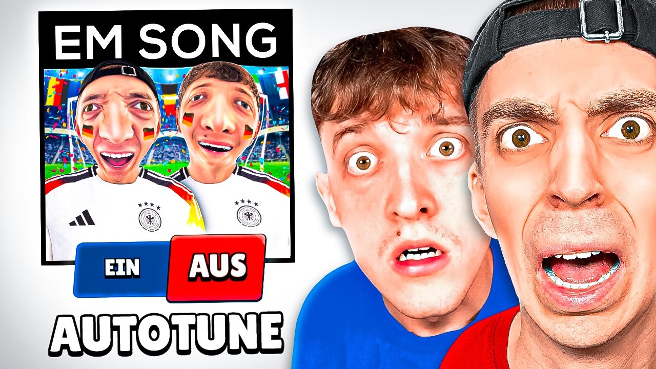 EM SONG 2024 ohne AUTOTUNE! 😳 (echte Stimme)