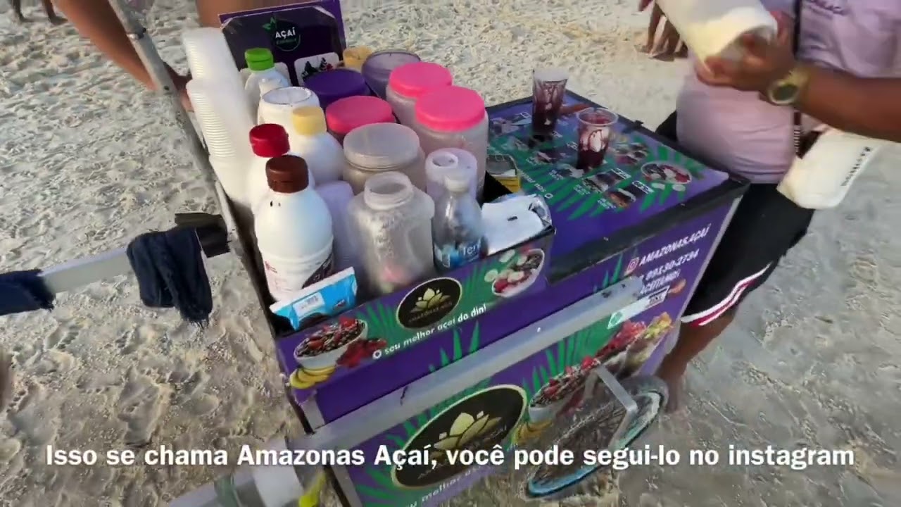 Açaí Ice cream | Ipanema Beach | Rio de Janeiro
