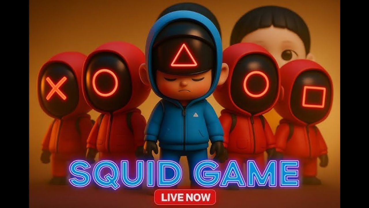siren hard 🔥 Squid Game 3D 🔴Red Light 🟢Green Light Live with Winner🔴 Red Light live#gaming#steam