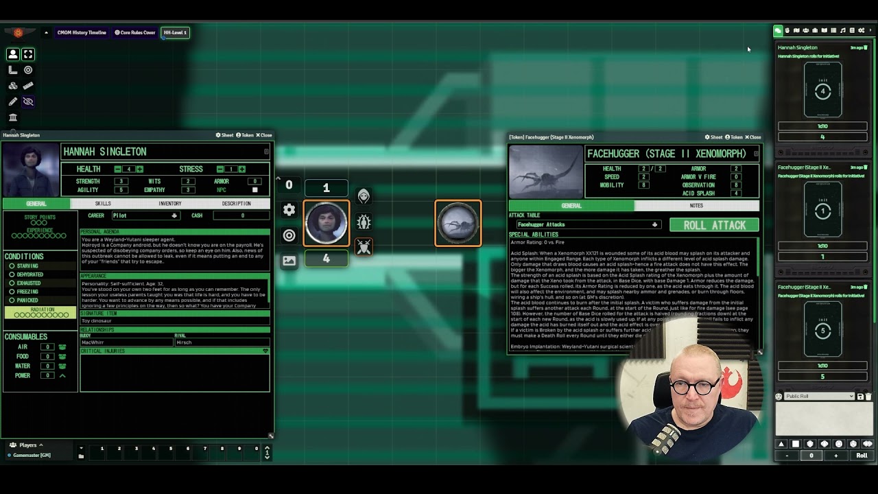 (🇸🇪) Alien RPG | Foundry VTT | Strid i Alienmodulen