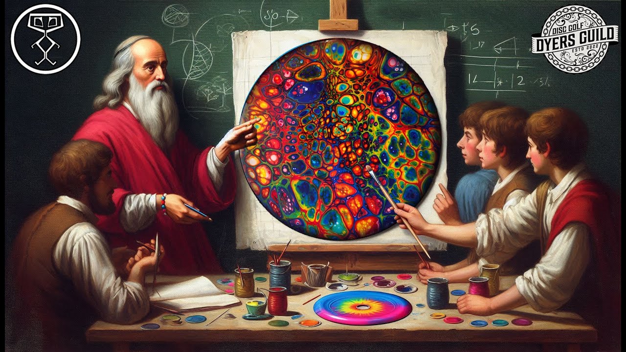 Cell Dye MASTERCLASS - Everything There is to Know About Cell Dyes #fluidart #discgolf