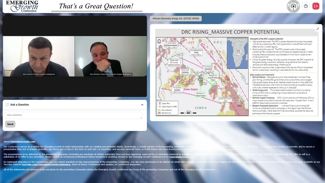 African Discovery Group, Inc. (OTCID: AFDG)