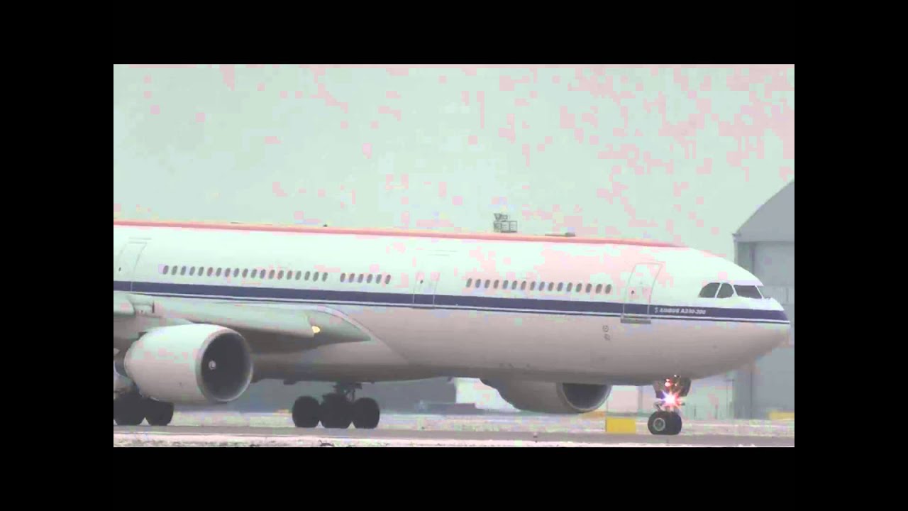 Belgian Force Airbus A330-300 in Ostrava