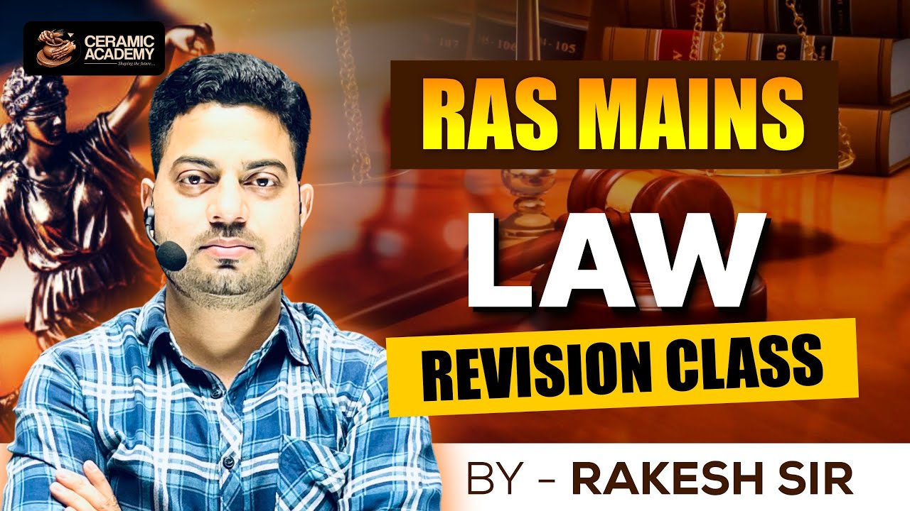 COMPLETE  LAW  REVISION  | Ceramic Academy | By Rakesh Sir