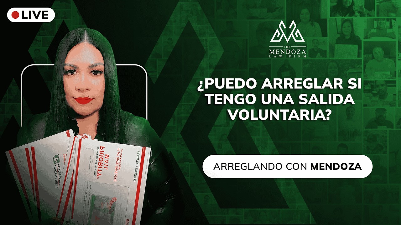 ¿Es posible arreglar si tengo salidas voluntarias? - Abogada María Mendoza