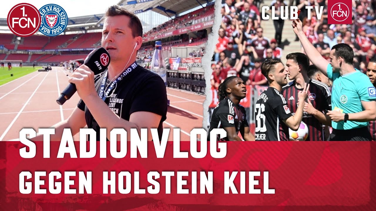 EIN TAG ALS STADIONSPRECHER🎤⚽️ | Frühe Rote Karte & 0:4-Klatsche😐 | 1. FC Nürnberg