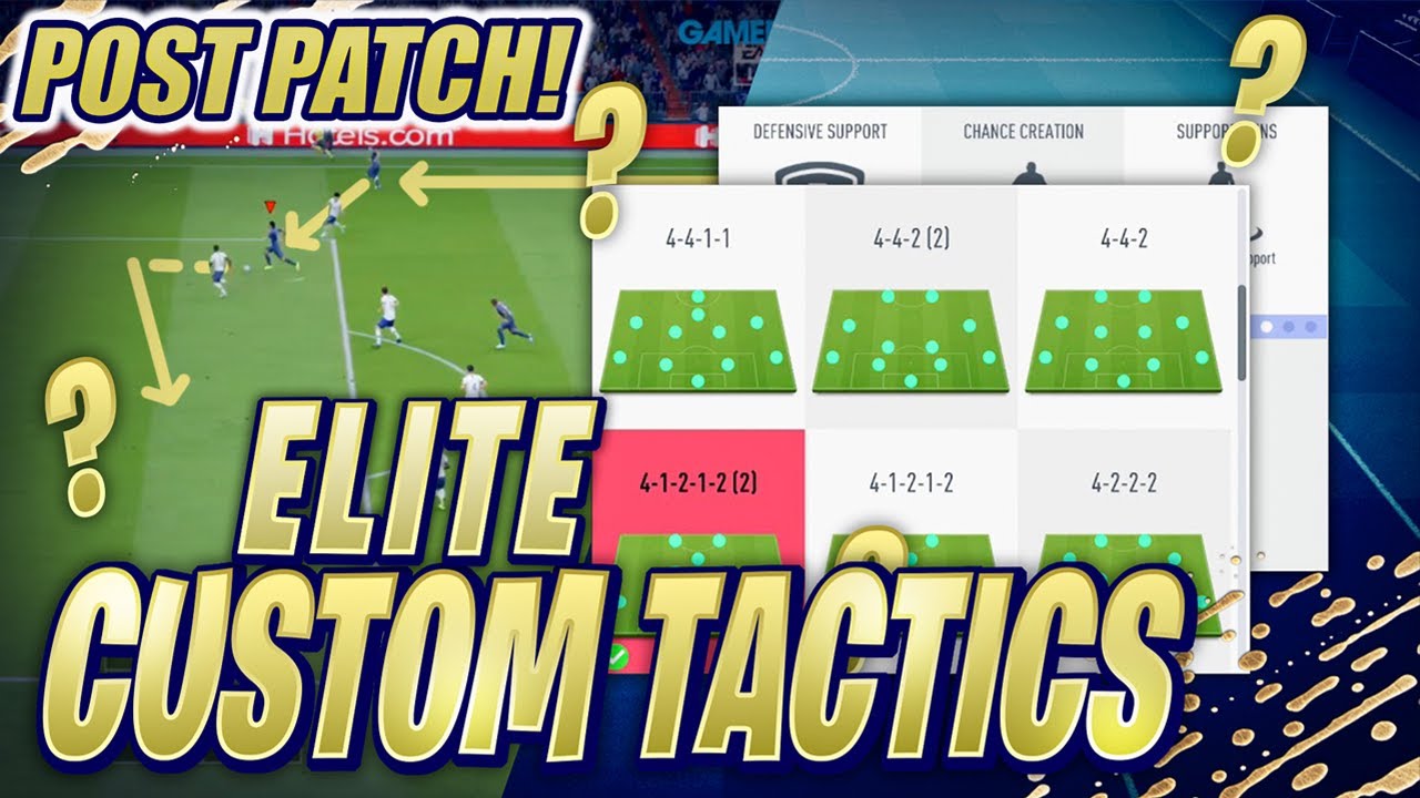 FIFA 20 CUSTOM TACTICS POST PATCH FOR ELITE | BEST TACTICS & INSTRUCTIONS! | FIFA 20 ULTIMATE TEAM