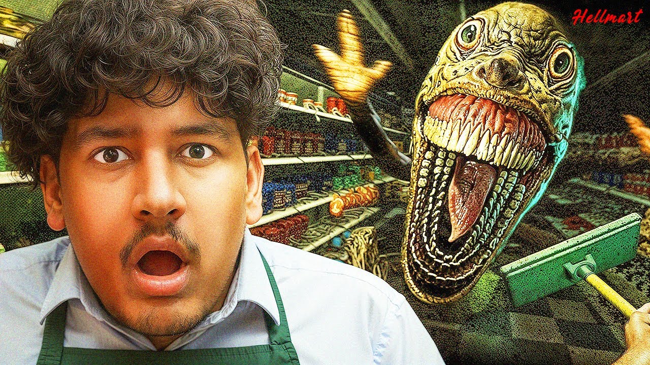 SUPERMARKET SIMULATOR but the Customers are NOT HUMAN...