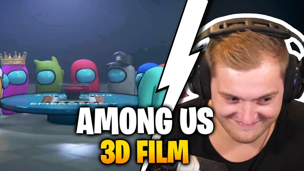 Trymacs REAGIERT auf den AMONG US 3D FILM | Trymacs Stream Highlights