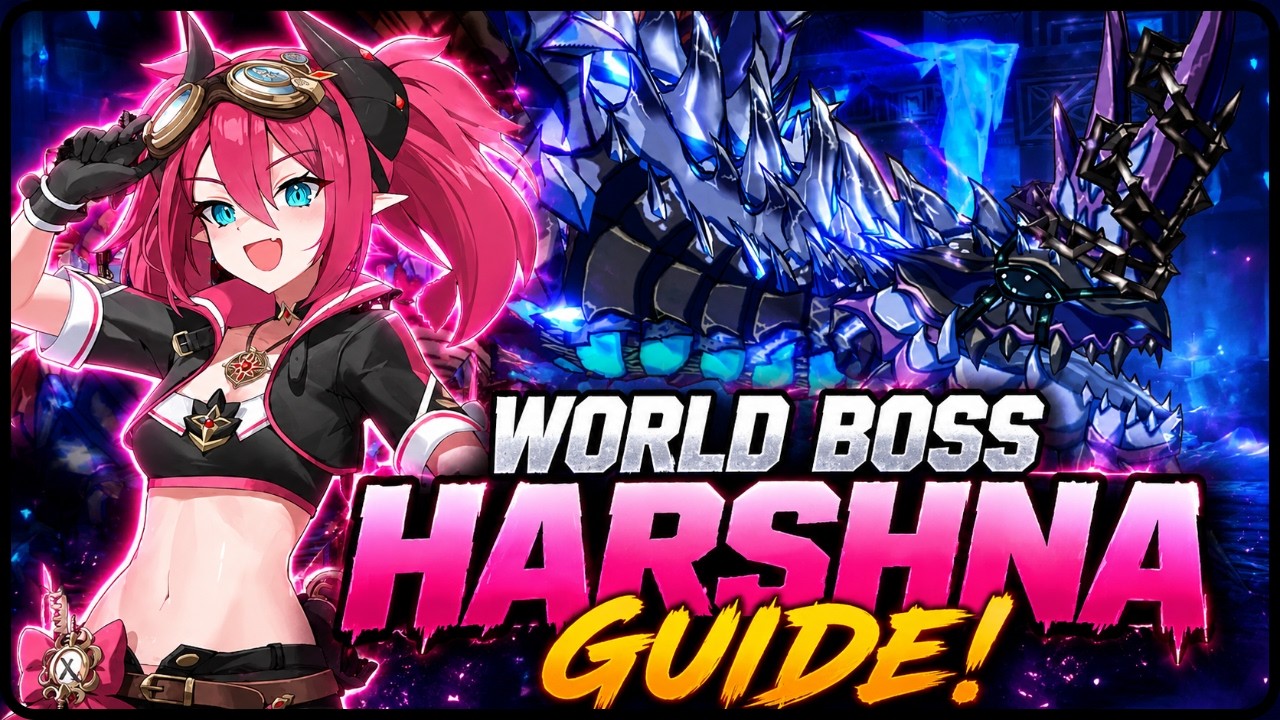 World Boss Harshna Guide! [ Outerplane ]