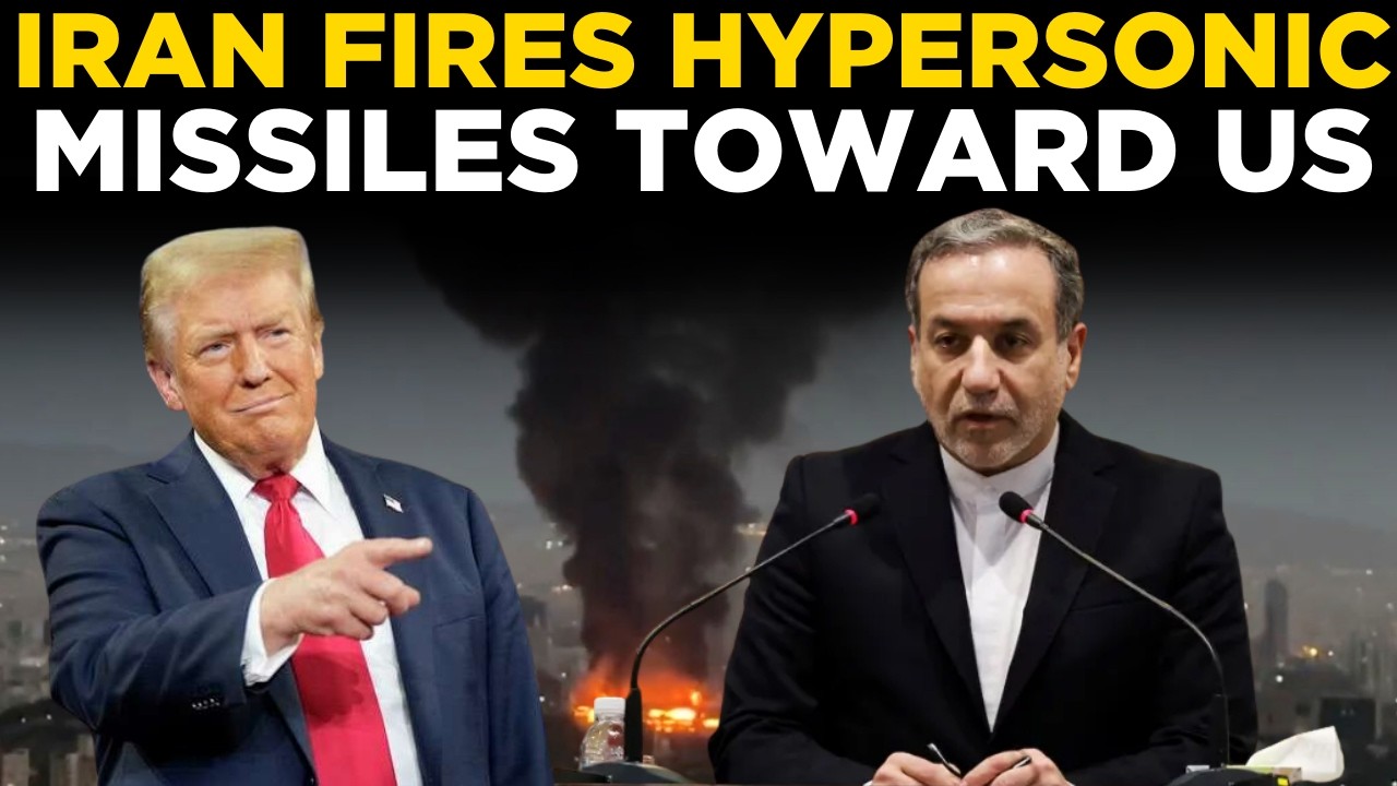 Breaking News LIVE | Iran Launches Hypersonic Missiles, US On High Alert Amid Escalation |World News