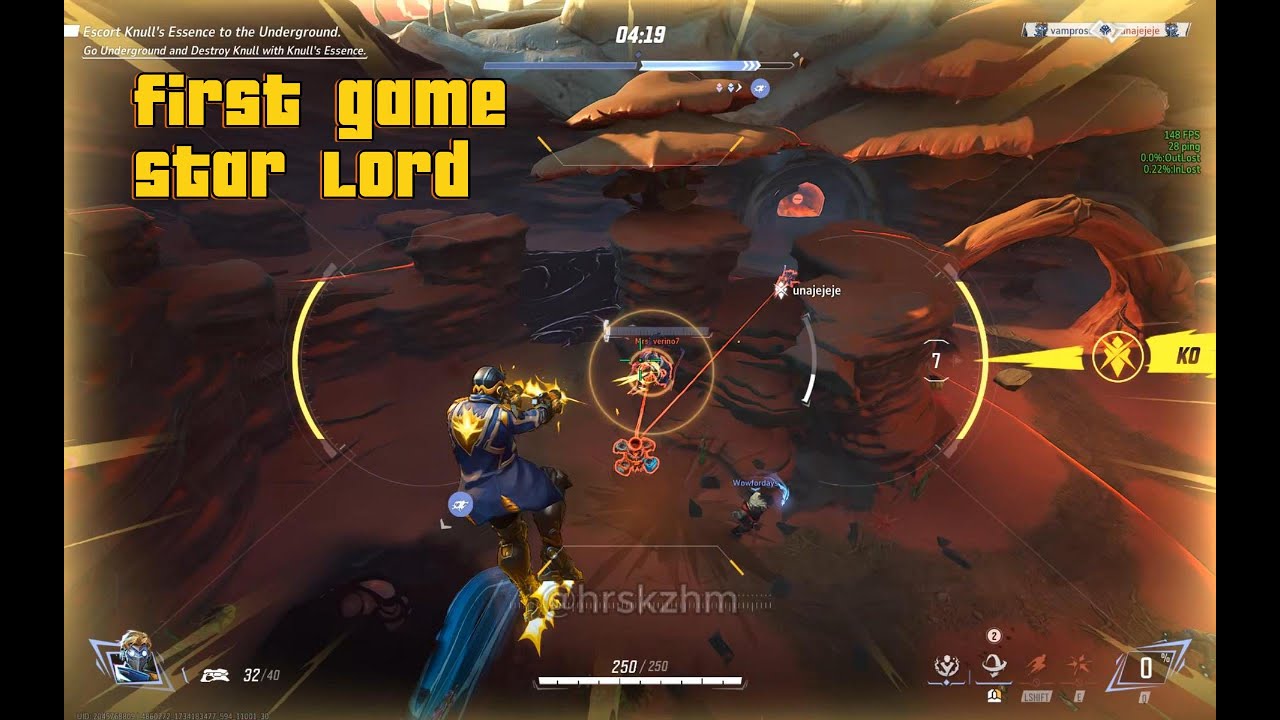 Day 9: Star Lord First Gameplay - Marvel Rivals 1440p