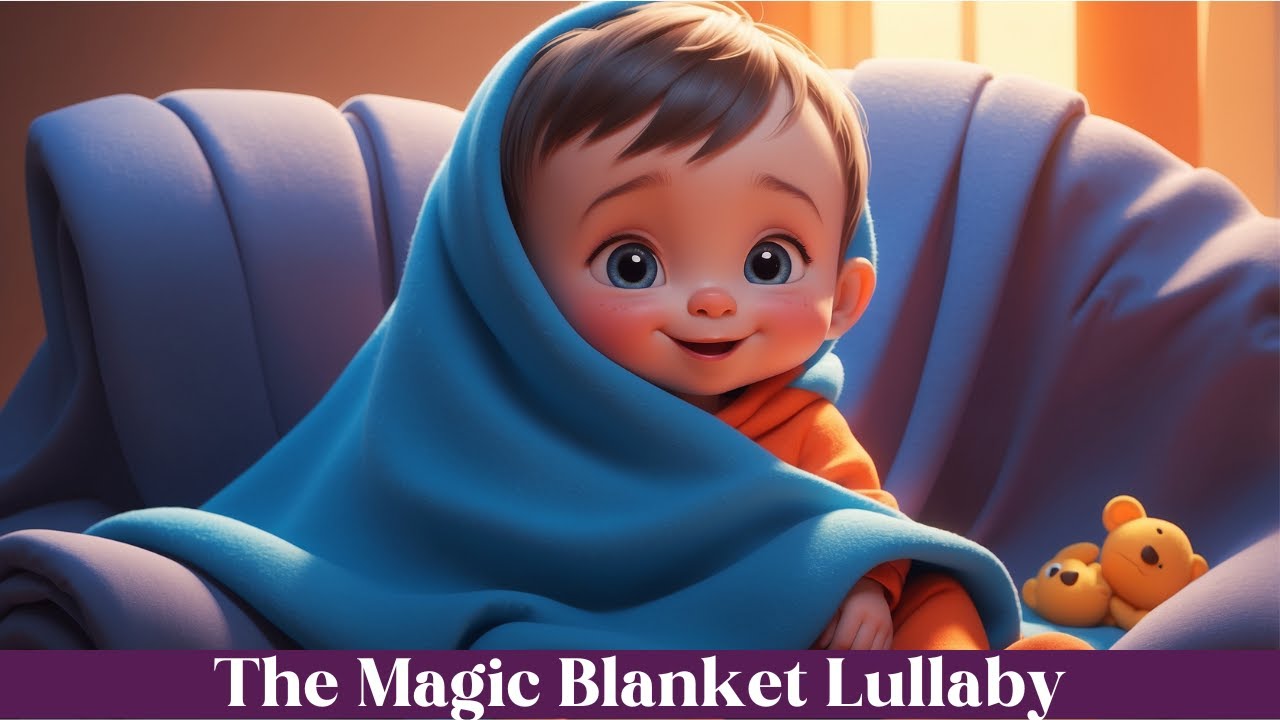 Magic Blanket ✨ Cozy Bedtime Lullaby for Kids | Gentle Sleep Music & Sweet Dreams