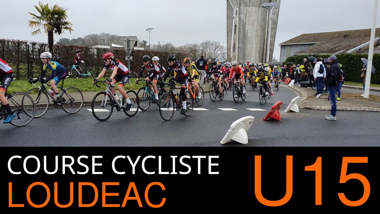 Course cycliste minimes/U15 et U17F de Loudéac 2023