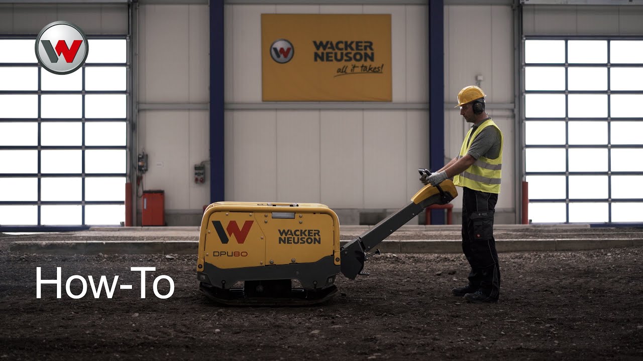 Wacker Neuson How-To: trilplaat bedienen makkelijk gemaakt (NL)