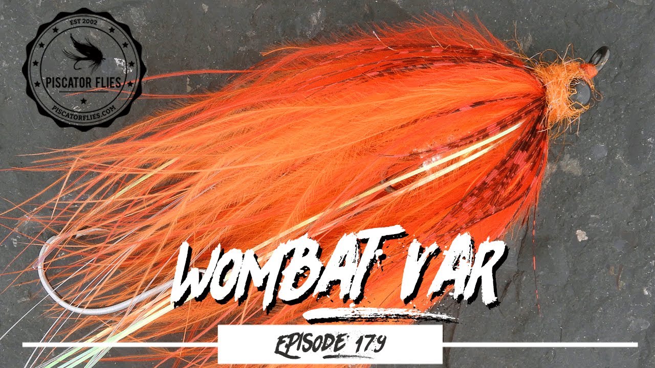 Tying a Wombat Variant Steelhead Fly Pattern - Ep179 PF #PiscatorFlies