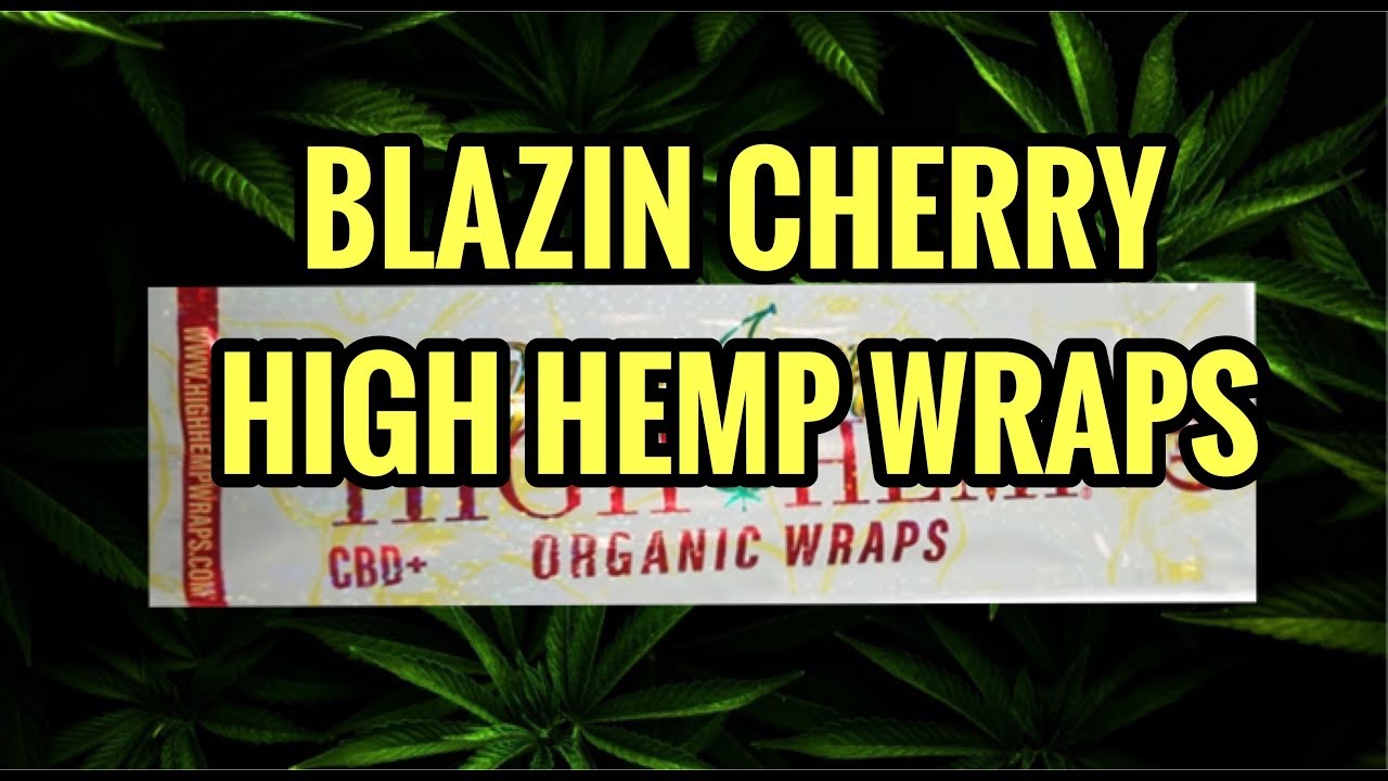 4K HIGH HEMP BLAZIN CHERRY FLAVORED WRAPS