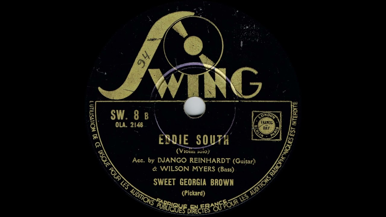 1937 Eddie South - Sweet Georgia Brown