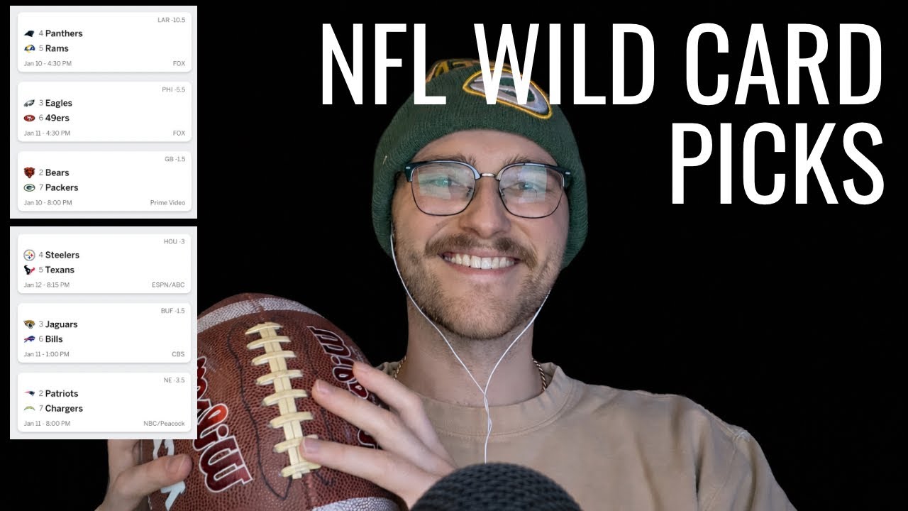 Прогнозы на матчи плей-офф НФЛ (Wild Card Picks) - ASMR