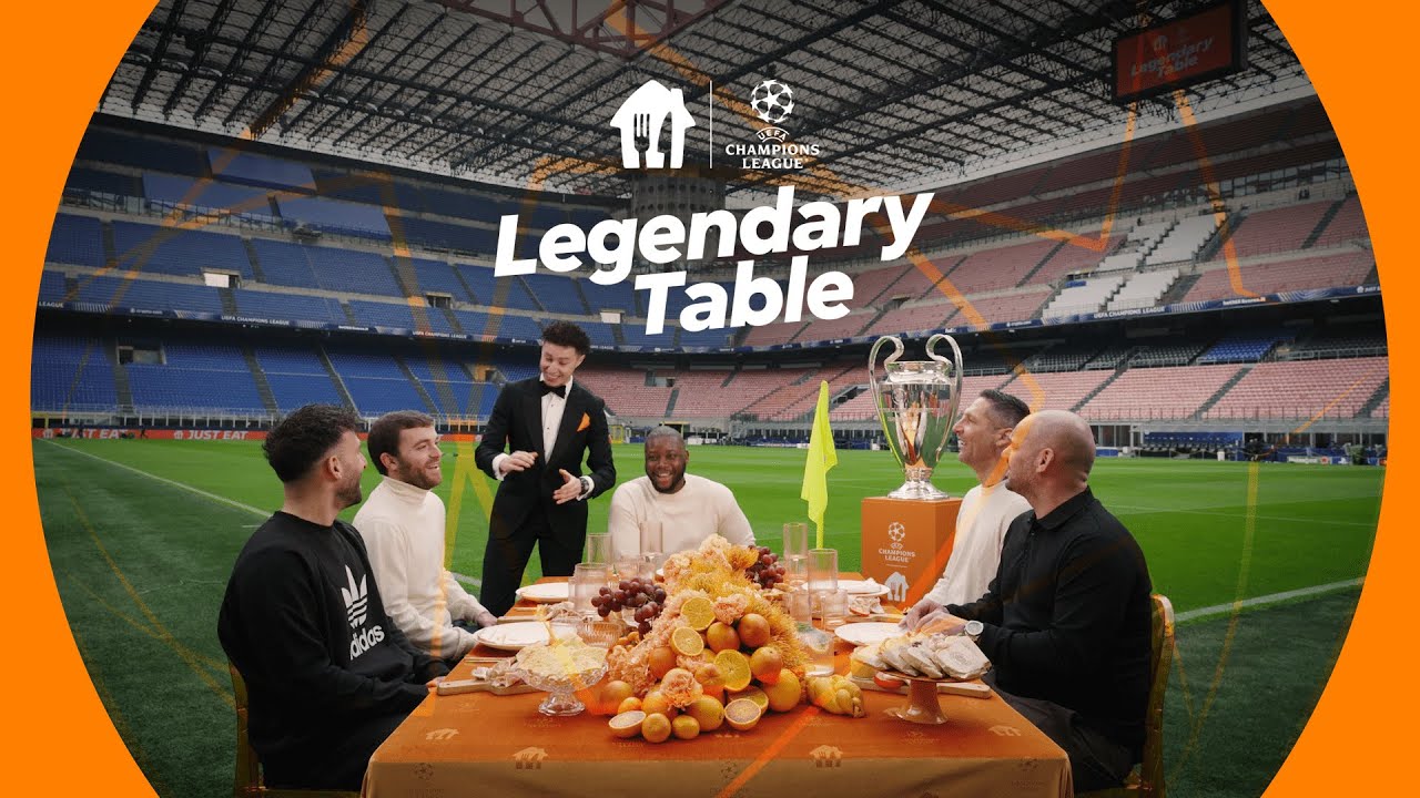 Legendary Table at San Siro ft. Wesley Sneijder, 'angle' Marco Materazzi and more! 🏆👼