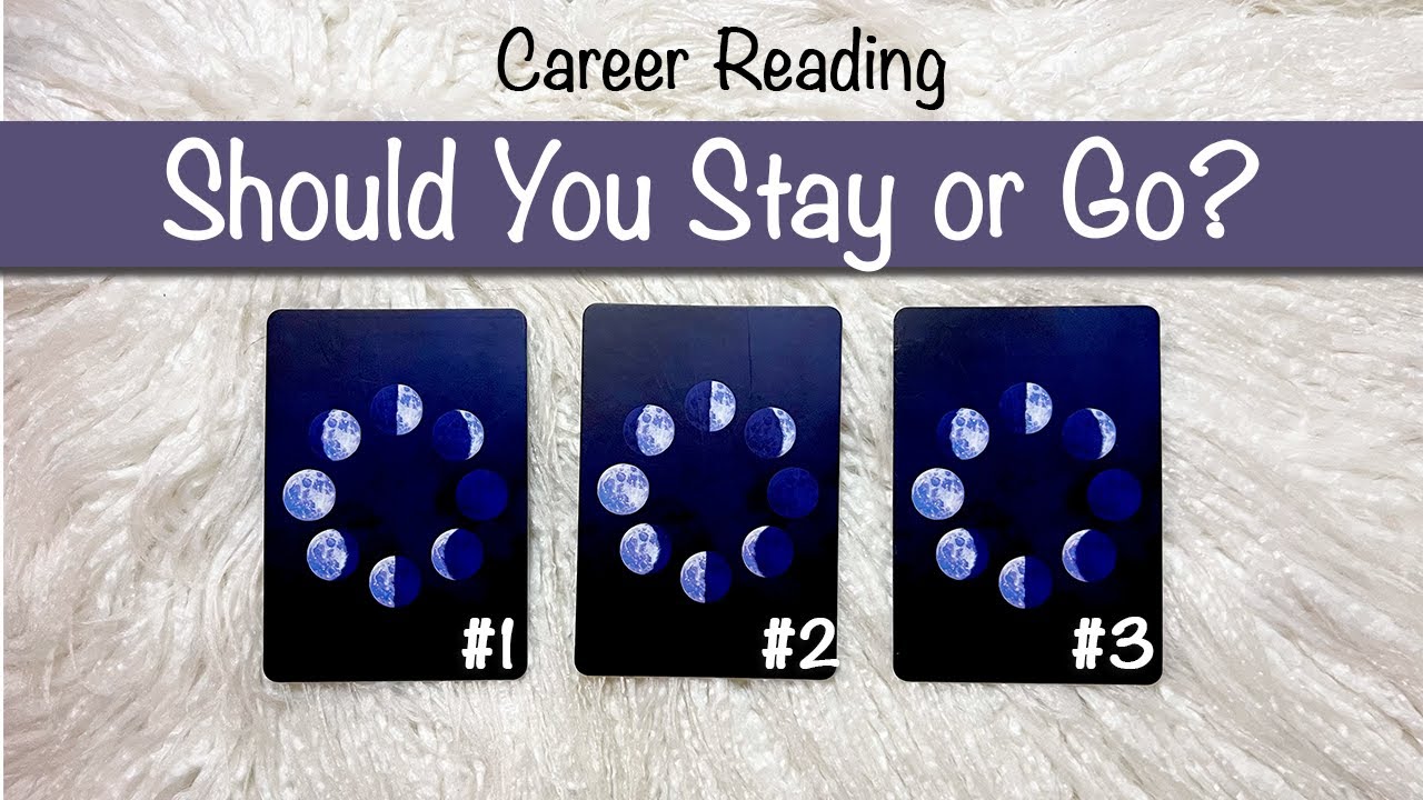 Should You Stay or Go? Career Advice From Spirit // pick a card tarot reading