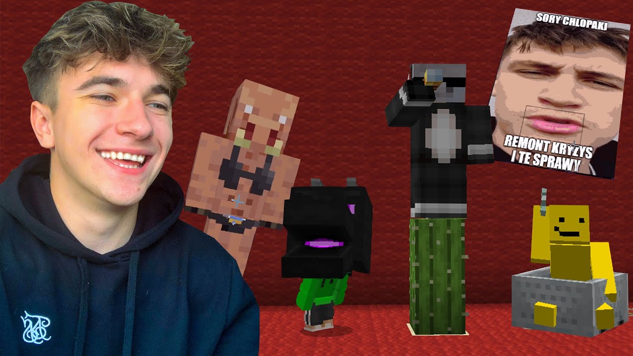 ZAŚMIEJESZ się w MINECRAFT, PRZEGRYWASZ..