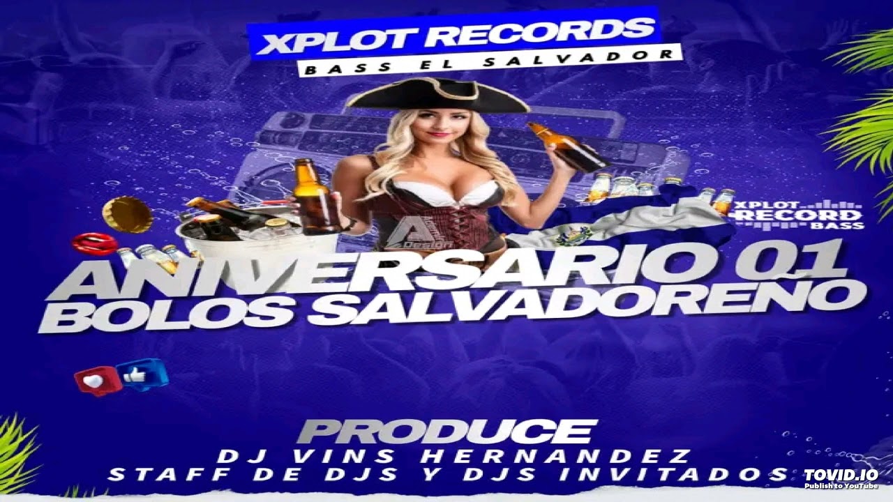 Los Bukis Mix (DJ Vins) 🍻 Aniversario 1 Bolos Salvadoreños - Xplot Record Bass