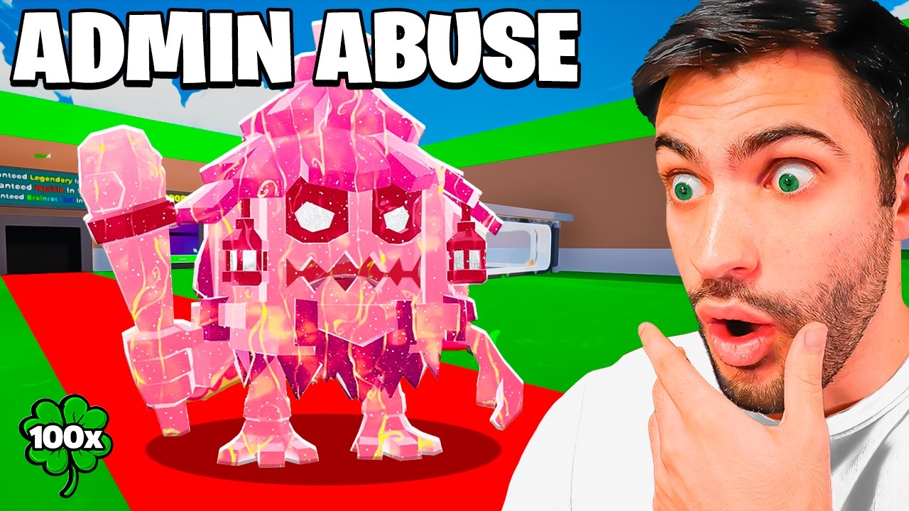 My ADMIN ABUSE Luck Was at 1000% (Fortnite)