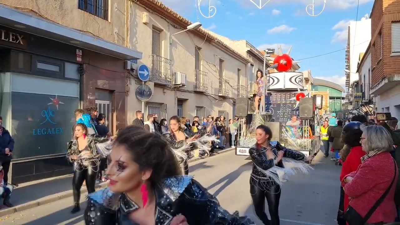 Desfile regional de carrozas y comparsas Carnaval 2022 Manzanares