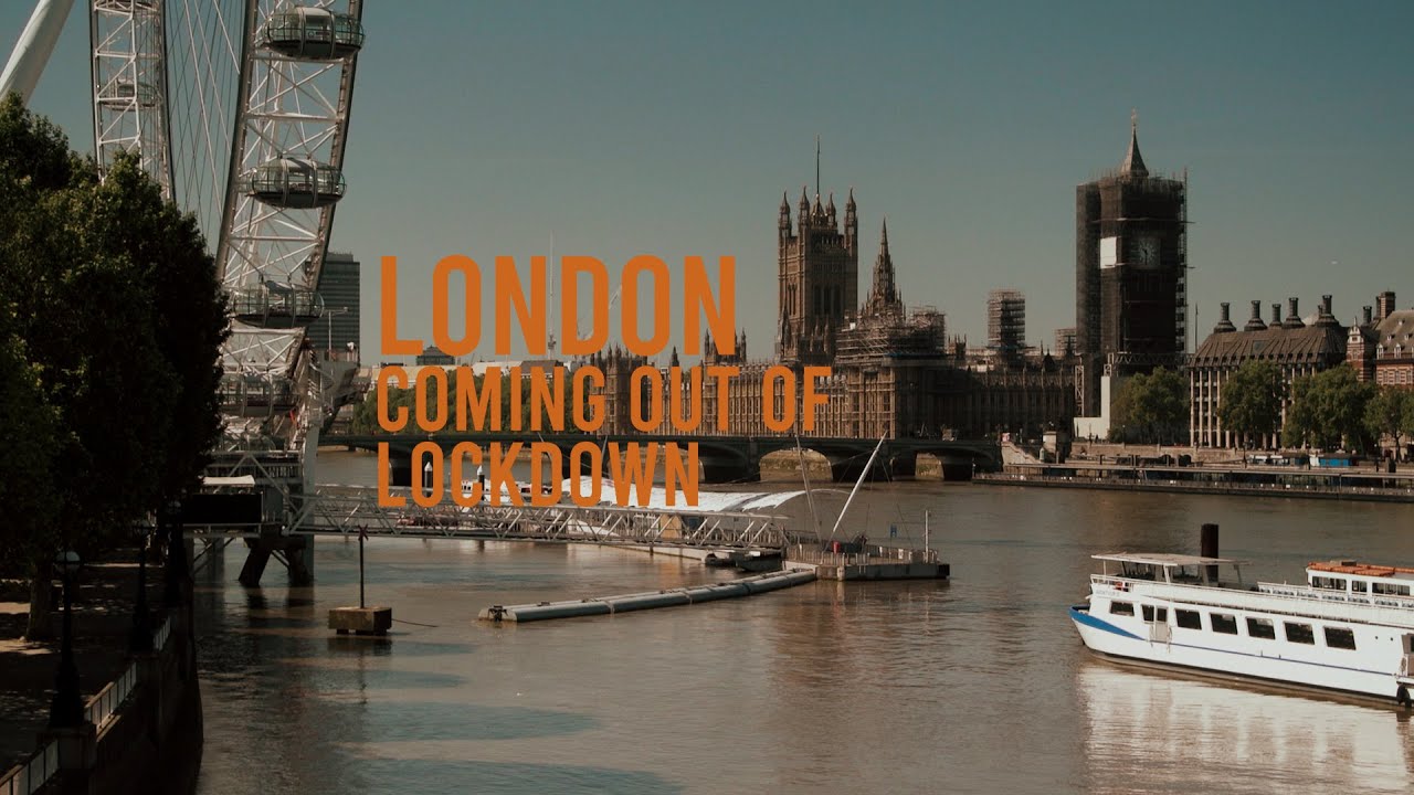 LONDON COMING OUT OF LOCKDOWN - Footage and interviews during the Covid-19 Corona Pandemic in 2020