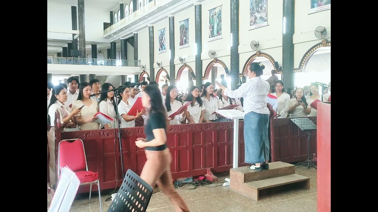 TUNTUN LANGKAHKU | PADUAN SUARA OMK & LINGK ST CAROLUS BORROMEUS KUBAR 