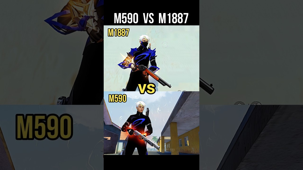 M590 VS M1887 🔥 Which One Is The Best Shotgun? #srikantaff