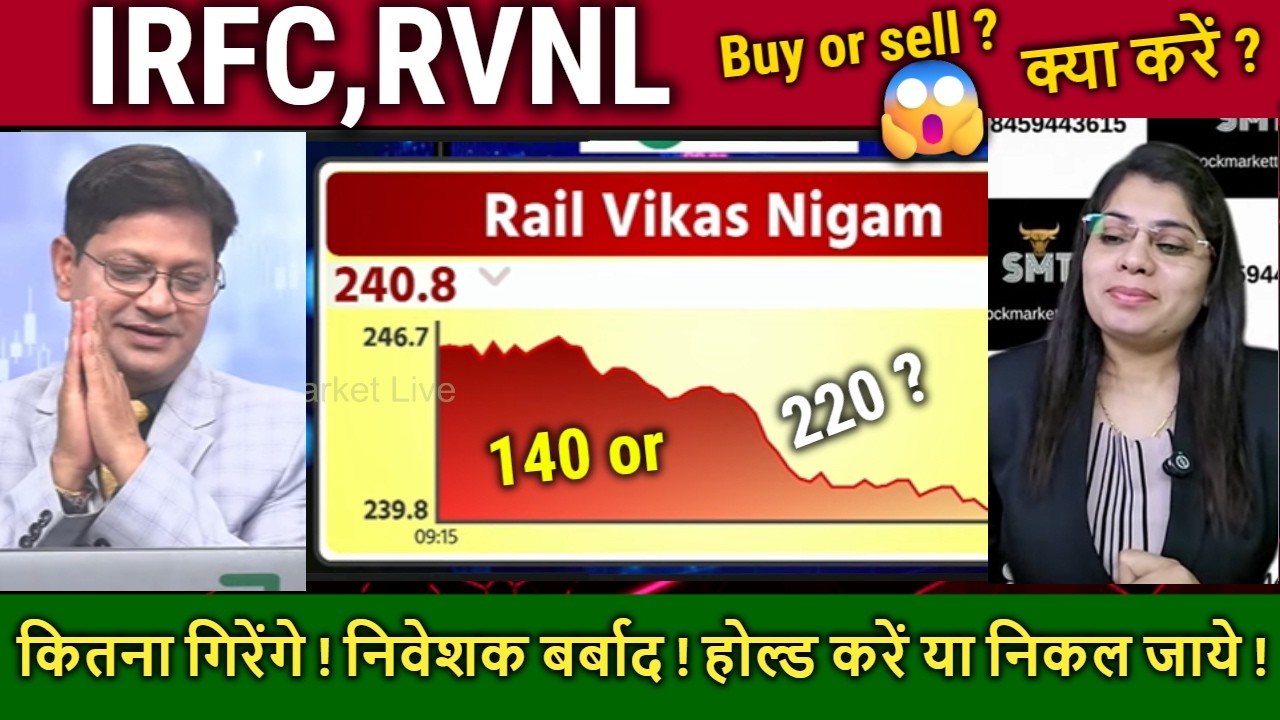 IRFC,RVNL share latest news/buy,hold or sell?,IRFC,JWL,RVNL analysis,target 2026/railway stocks News