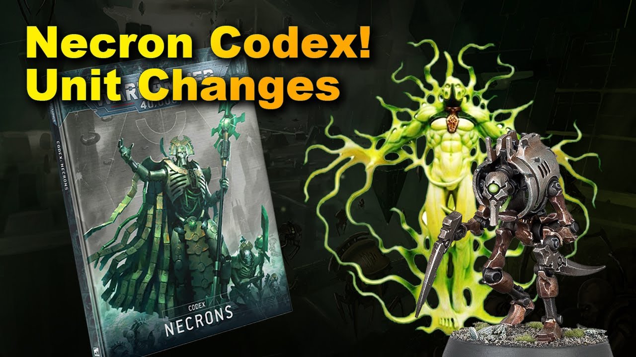 NEW Necron Codex Review - Units and Combos!