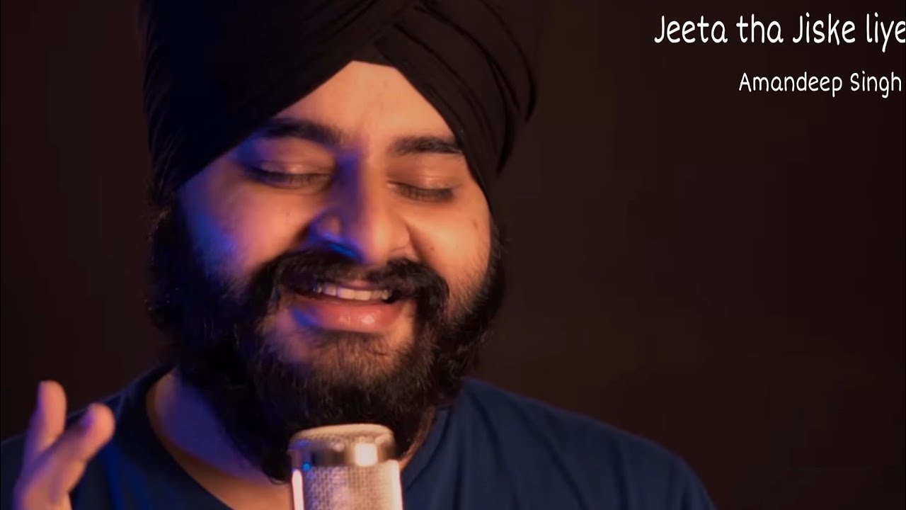 Jeeta Tha Jiske Liye - Unplugged Cover | Dilwale | Amandeep Singh