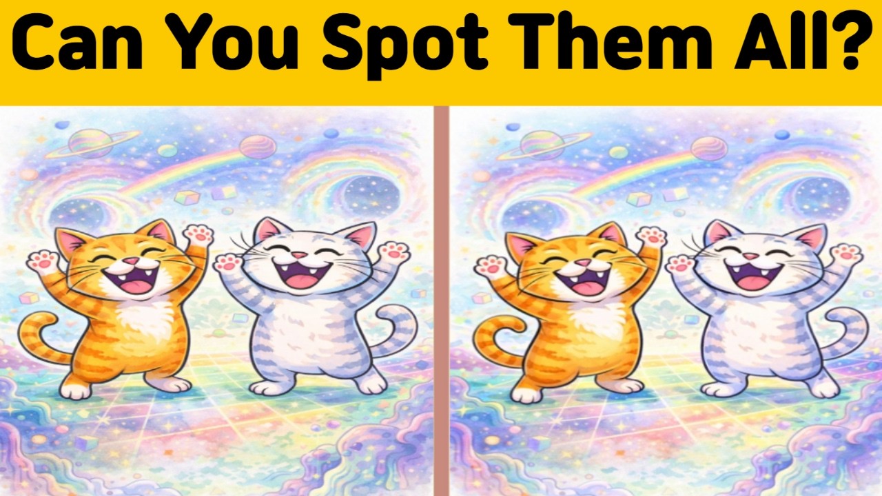 【Spot the Difference】Find 3 Differences /다른그림찾기/ BrainGamesㅣBrainTraining #gameplay  #puzzle #치매예방