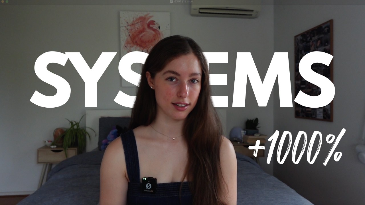 How to 10x your productivity using *systems*