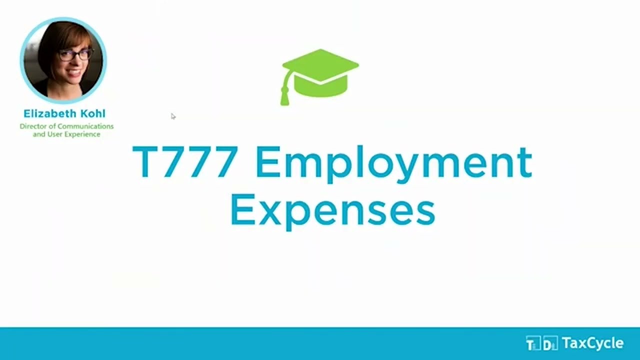 T777 Employment Expenses