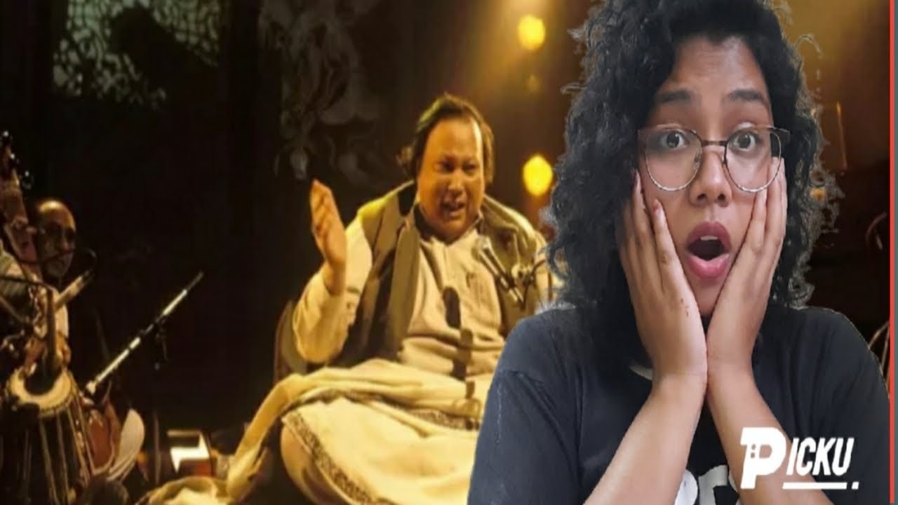 Indian girl Reacts to Kali Kali Zulfon Ke Phande Na | Nusrat Fateh Ali Khan