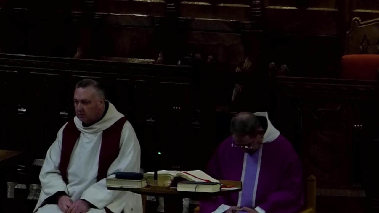 19-2-26: Mass on Thursday after Ash Wednesday, celebrated by Fr Oswald