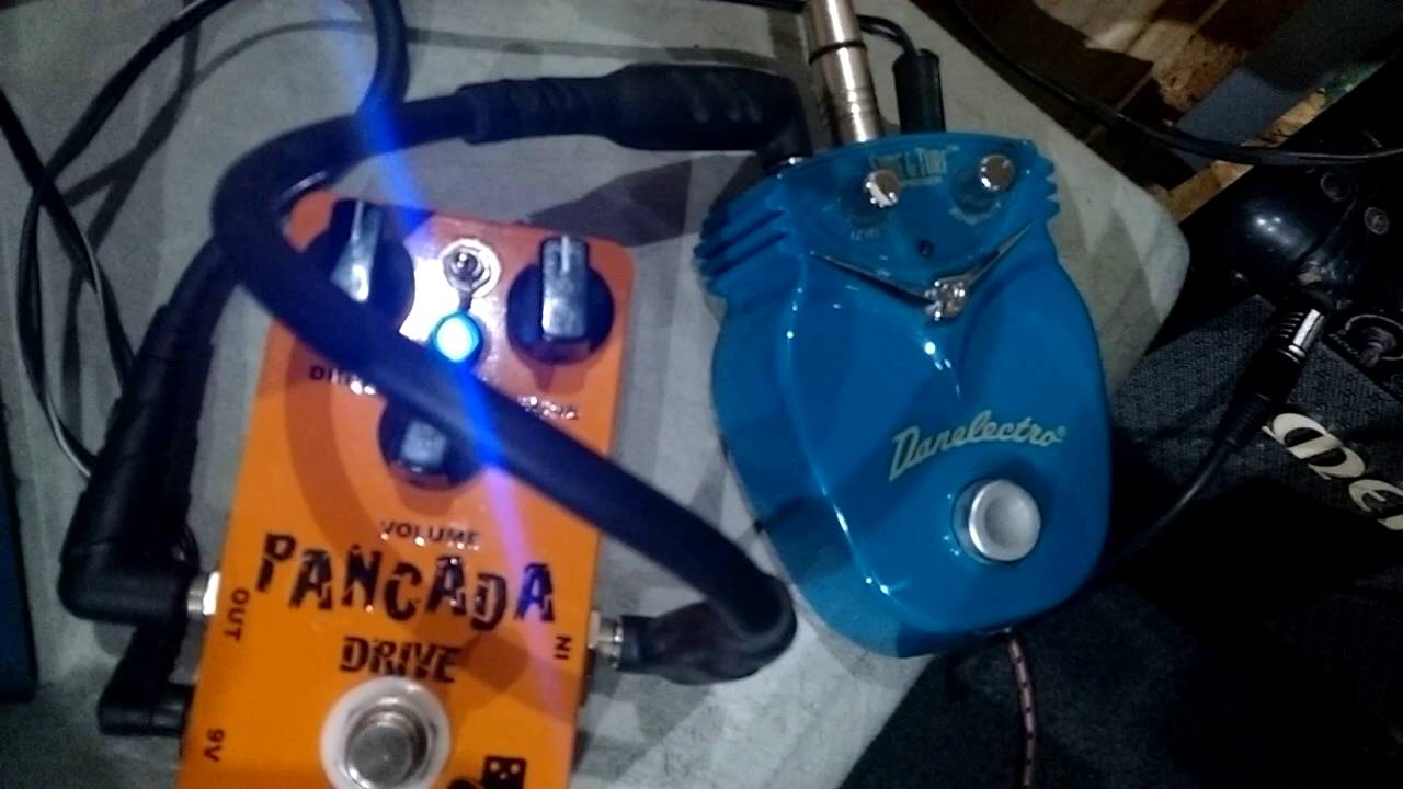Vall Guittar Pedal Danelectro Surf & Turf Compressor Review