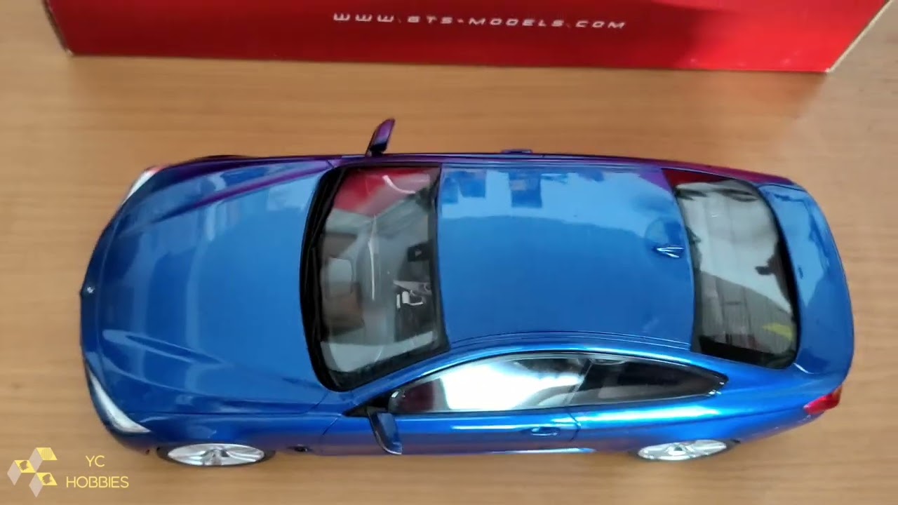 Unboxing 1/18 GT027 GT Spirit BMW M435i F32 Coupe M Sport Blue Metallic