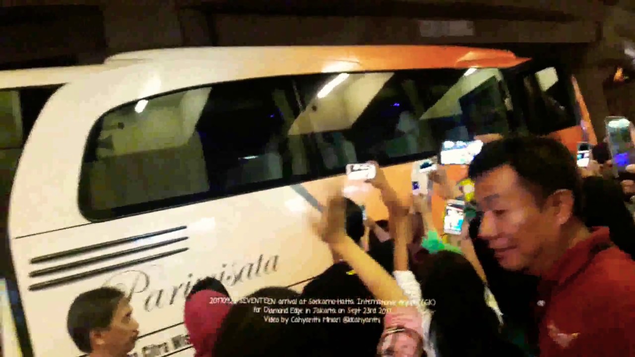 20170922 SEVENTEEN arrival at Soekarno-Hatta International Airport for Diamond Edge in Jakarta