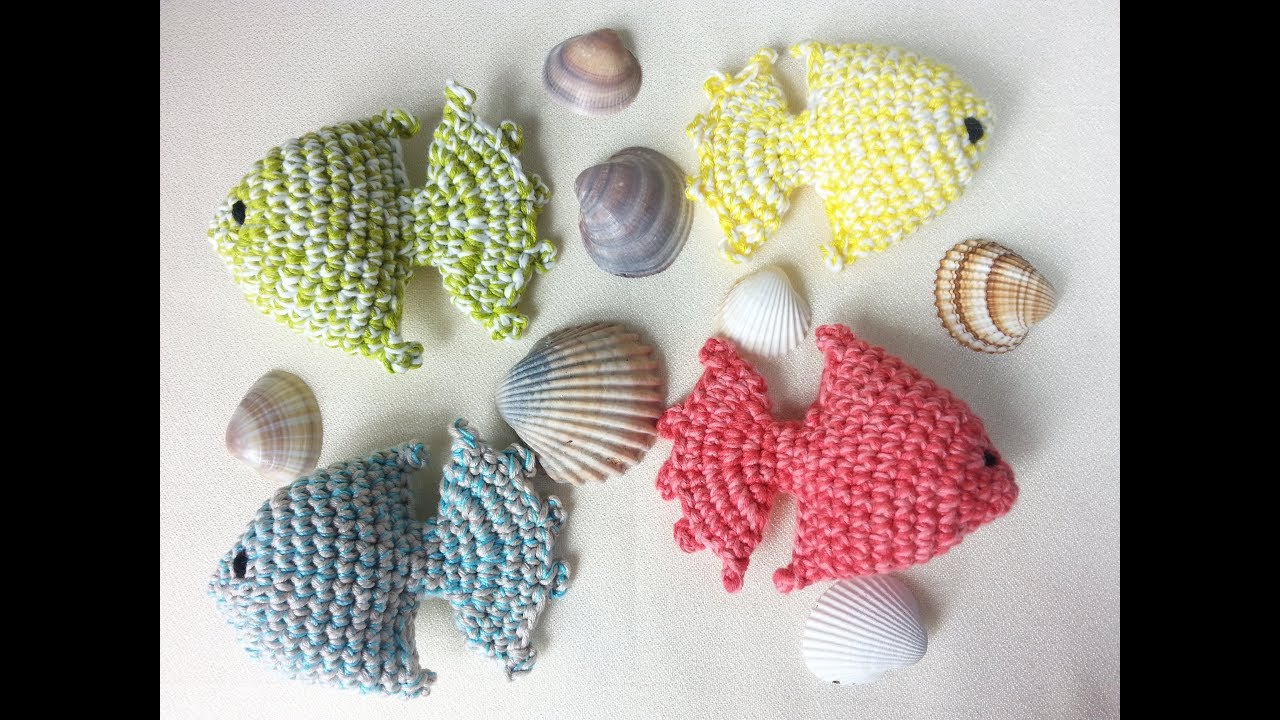 Maskotka rybka na szydełku, amigurumi cz1/2 Karolina Szydełko