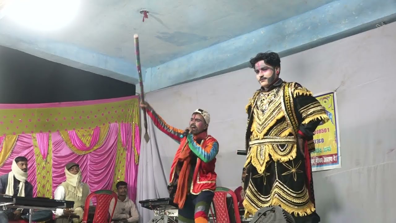 प्रदीप शर्मा नाच पार्टी लक्ष्यमणियां सुपौल।। बांधवगढ़ की लड़ाई नाच एपिसोड 27!